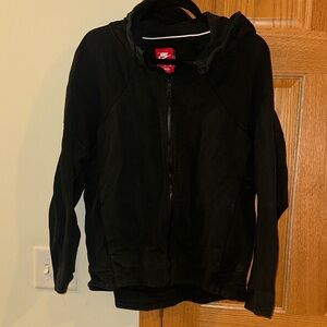 Nike Black Hoodie with Logo